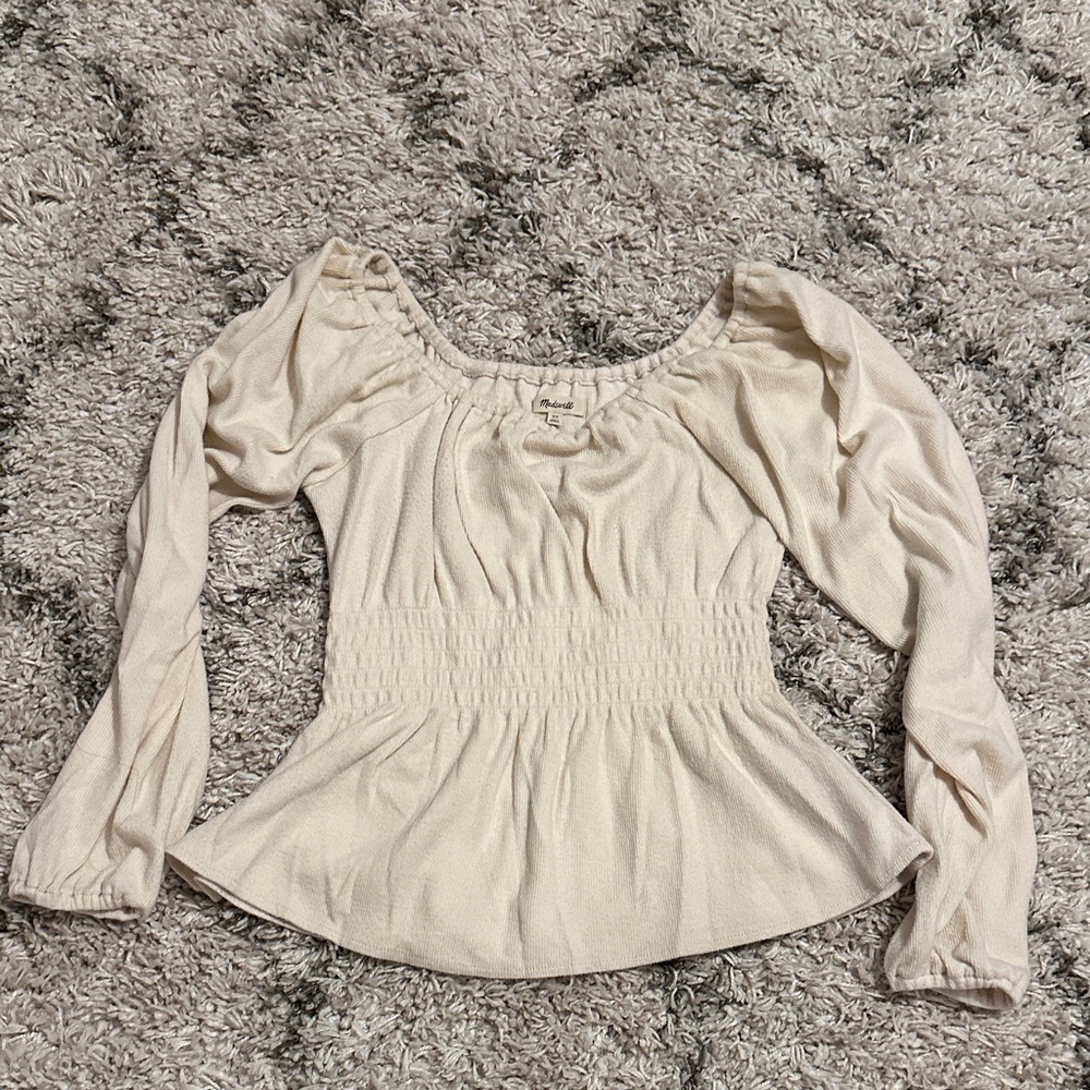 Madewell Peasant Style Top